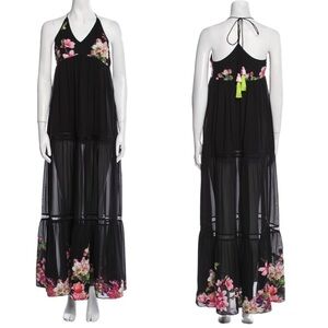 NWT Rococo Sand maxi Silk dress, size Small, gorgeous!!